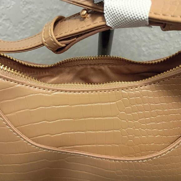 Time and Tru Women's Olivia Crossbody, Mocha Spanish - Picture 3 of 6